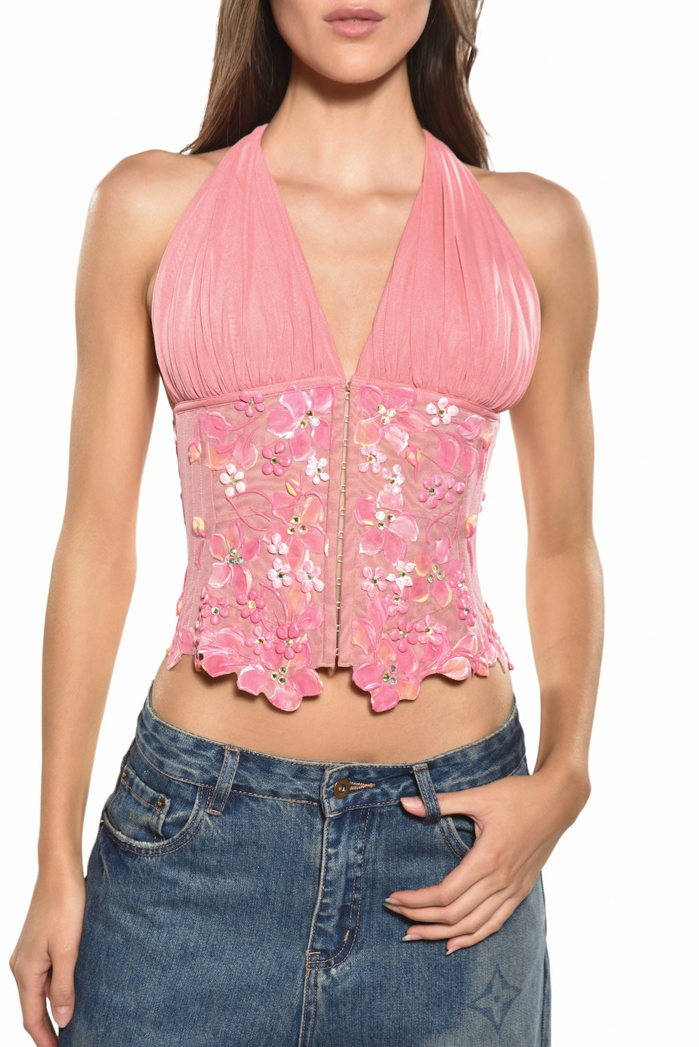 サルセーション M Crop Top SALSATION 2741c_22406c_pnk_2_603b4725-